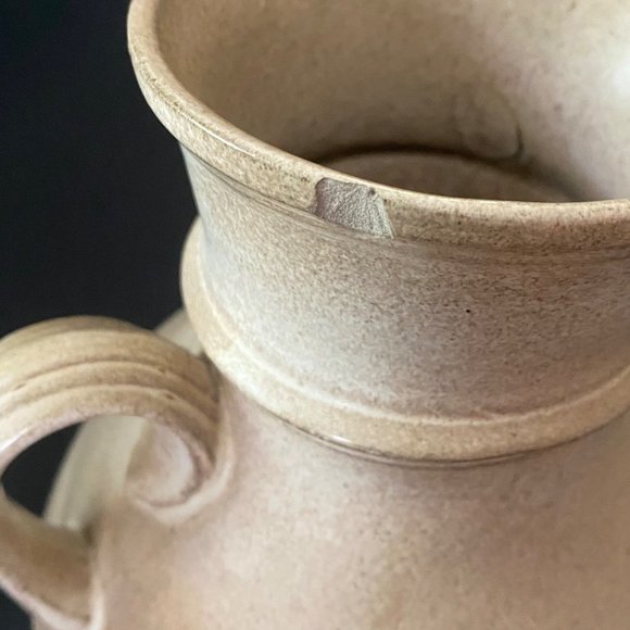 John Chipperfield pottery pitcher jug & goblet Norfolk England set - Picture 3 of 15